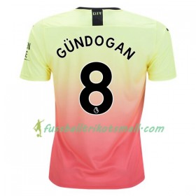 Fußballtrikots Manchester City Ilkay Gundogan 8 2019-2020 Kurzarm Ausweichtrikot kaufen